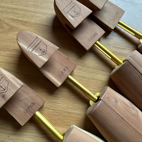 Houndsbay Men’s Cedar Shoe Tree – Split Toe - Size XL 11.5-13 - Picture 3 of 5